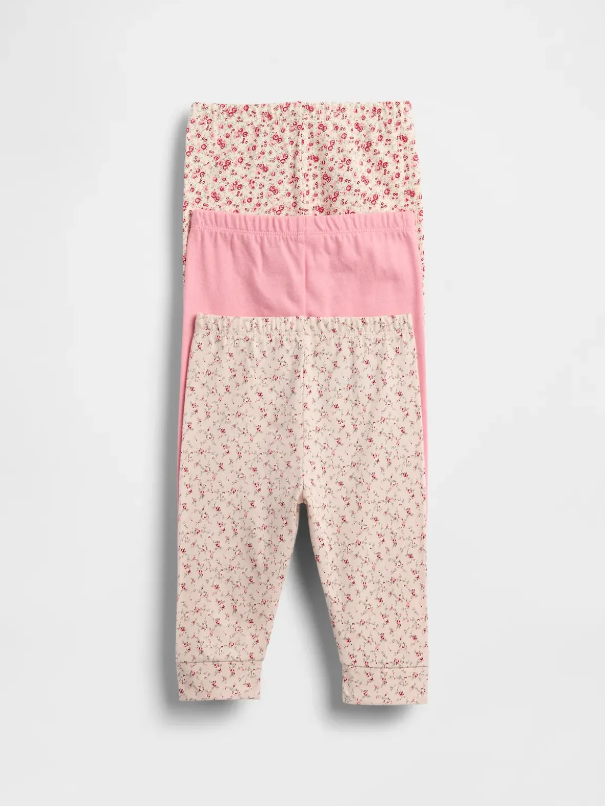 Baby First Favorites Organic Cotton Pull-On Pants (3-Pack)