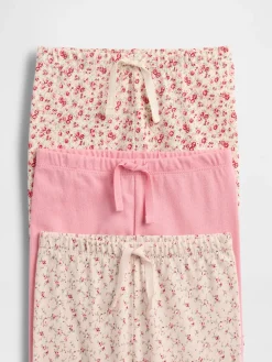 Baby First Favorites Organic Cotton Pull-On Pants (3-Pack)
