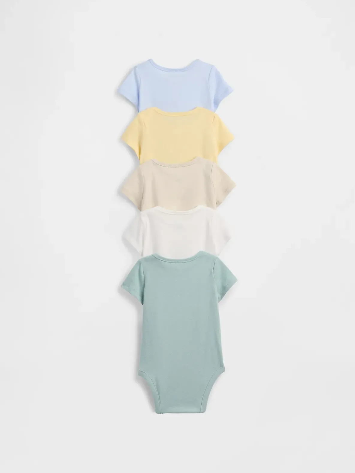 Baby First Favorites Organic Cotton Bodysuit (5-Pack)