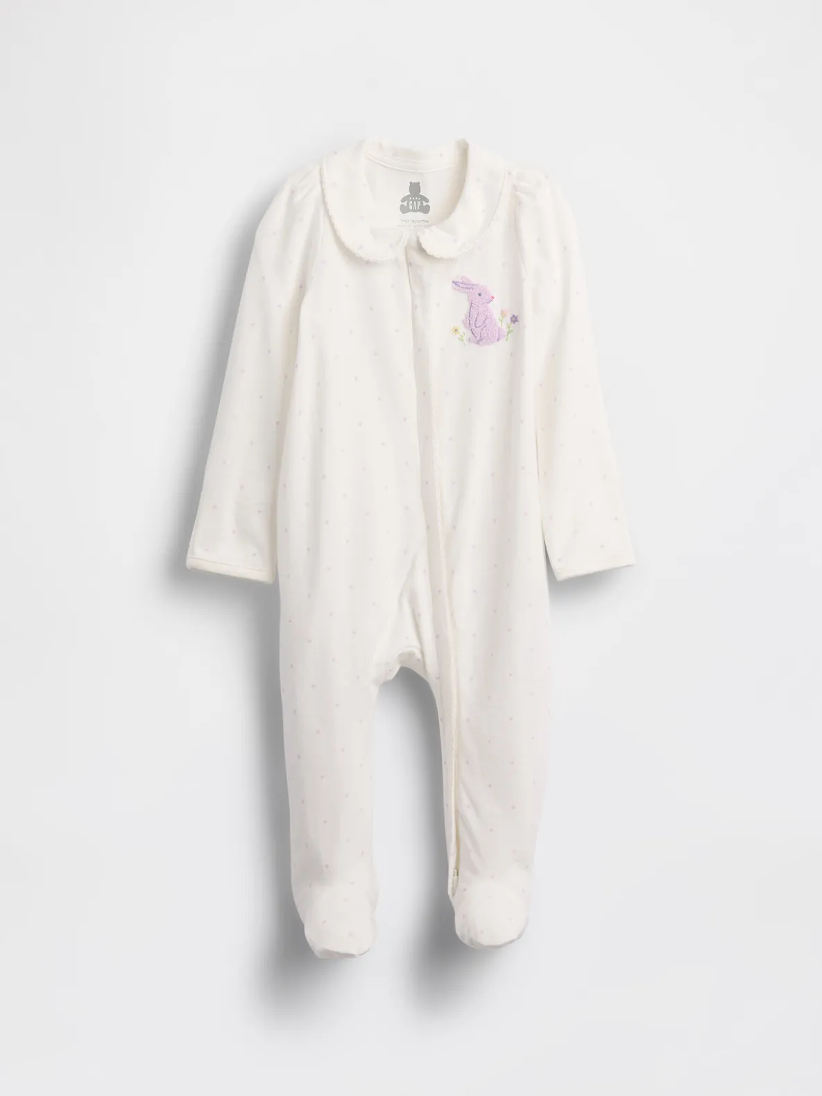 Baby First Favorites Organic Cotton Footed One-Piece