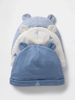 Baby First Favorites Organic Cotton Beanie (3-Pack)