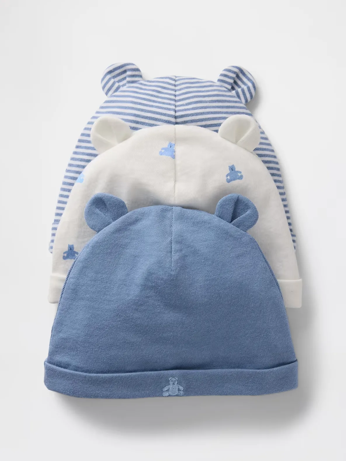 Baby First Favorites Organic Cotton Beanie (3-Pack)
