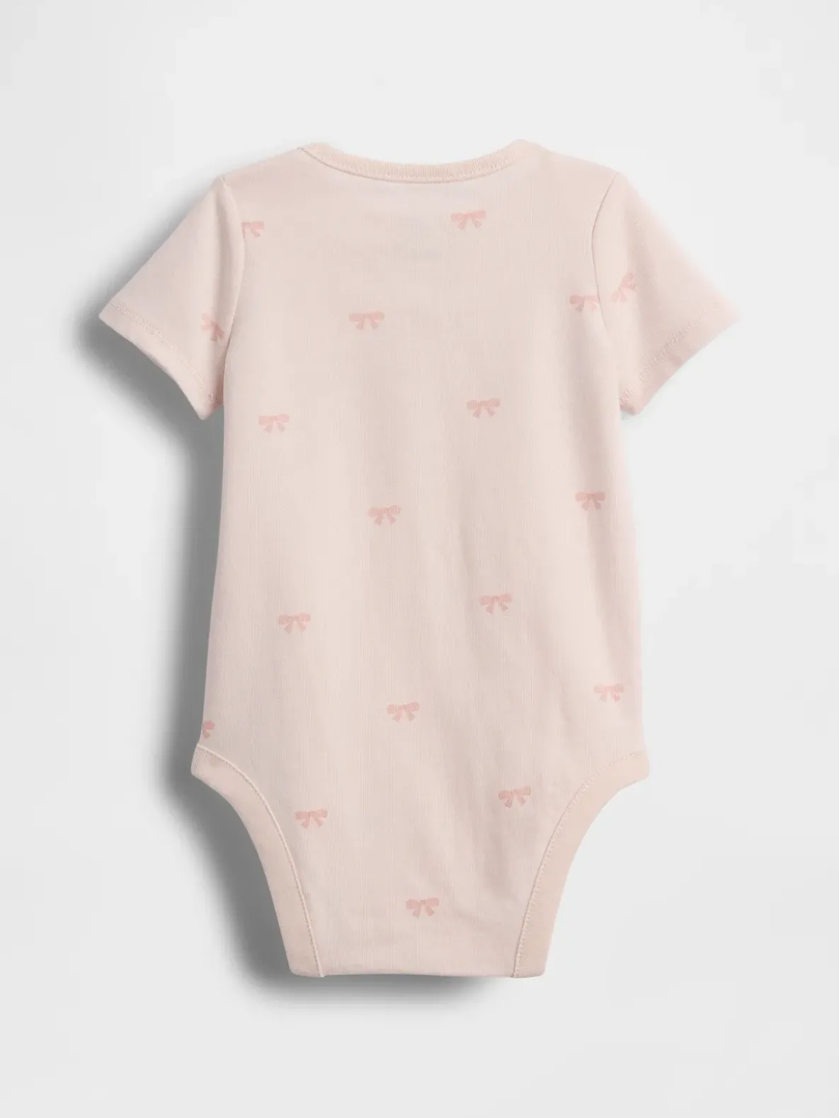 Baby First Favorites Organic Cotton Bow Bodysuit