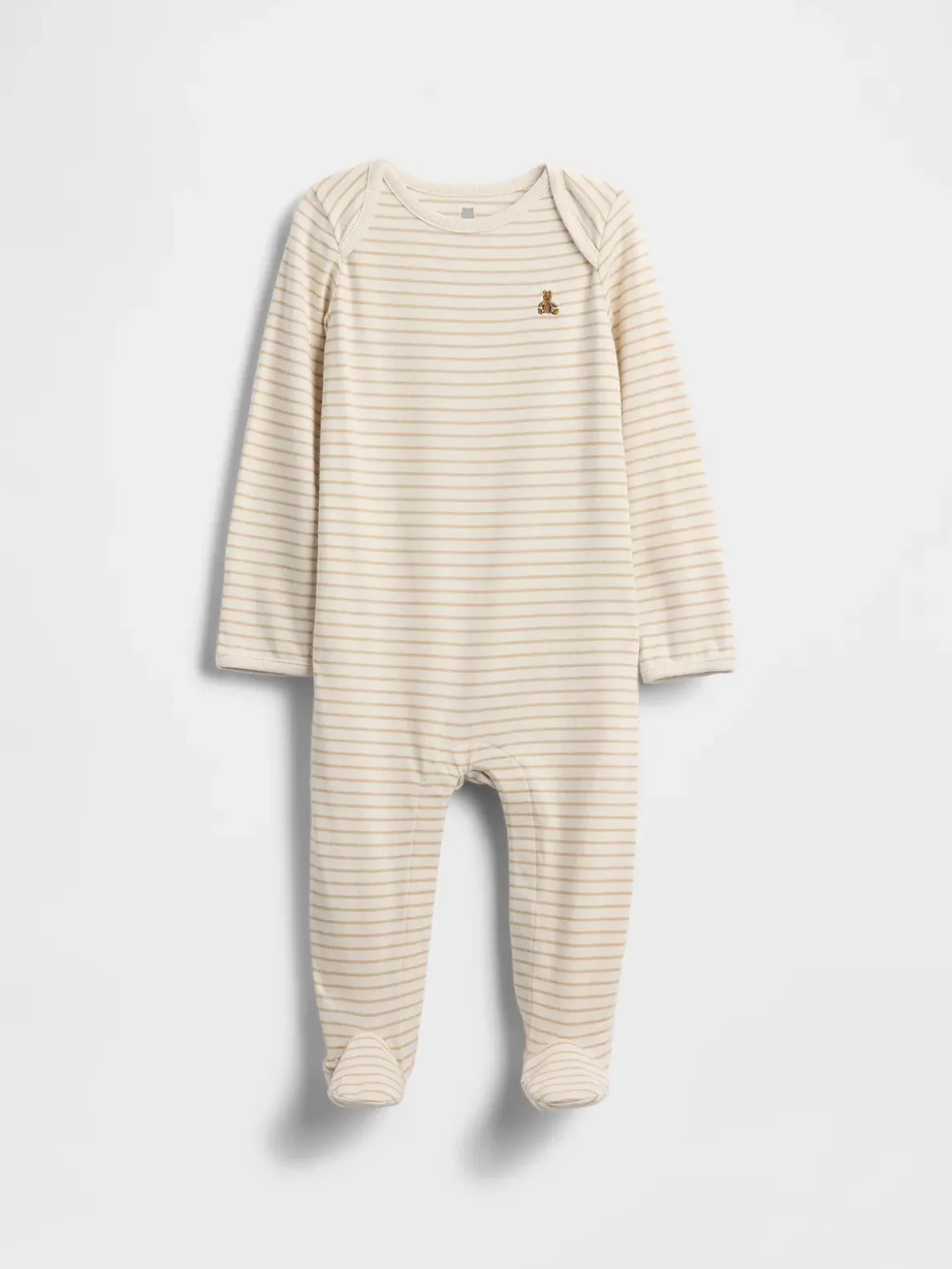 Baby First Favorites Organic Cotton Brannan Bear One-Piece