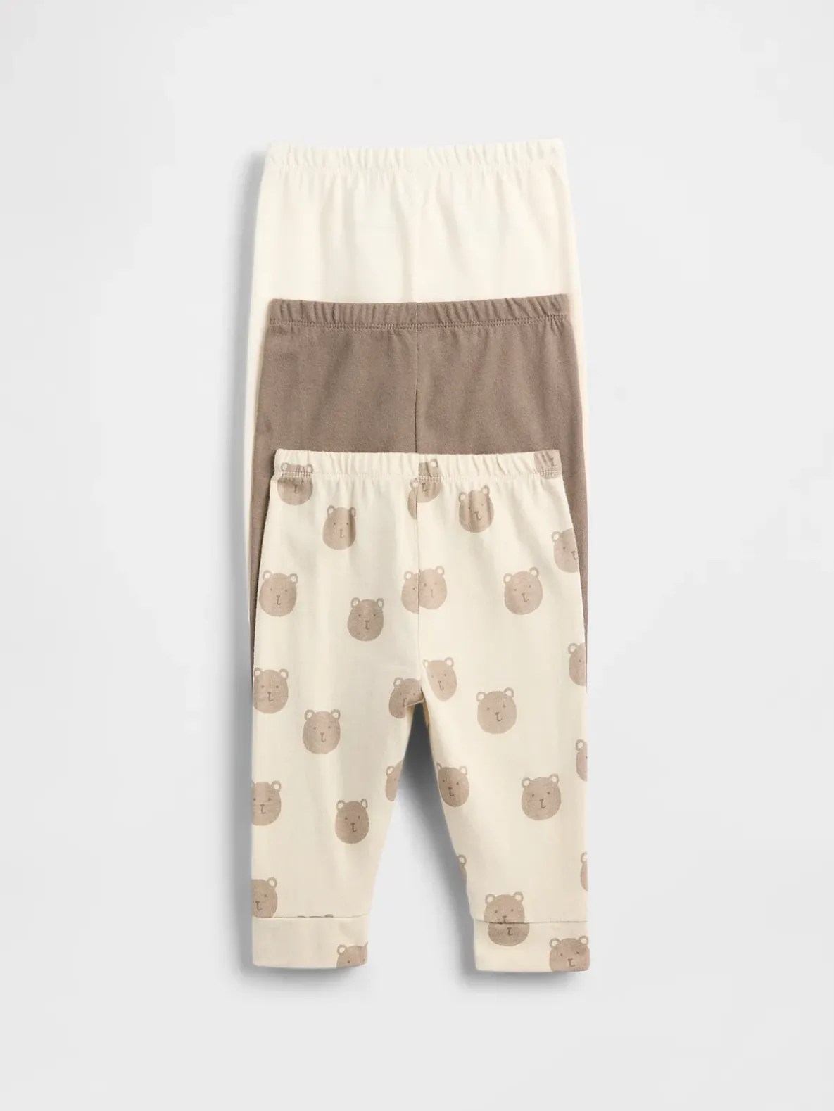 Baby First Favorites Organic Cotton Pull-On Pants (3-Pack)