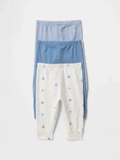 Baby First Favorites Organic Cotton Pull-On Pants (3-Pack)