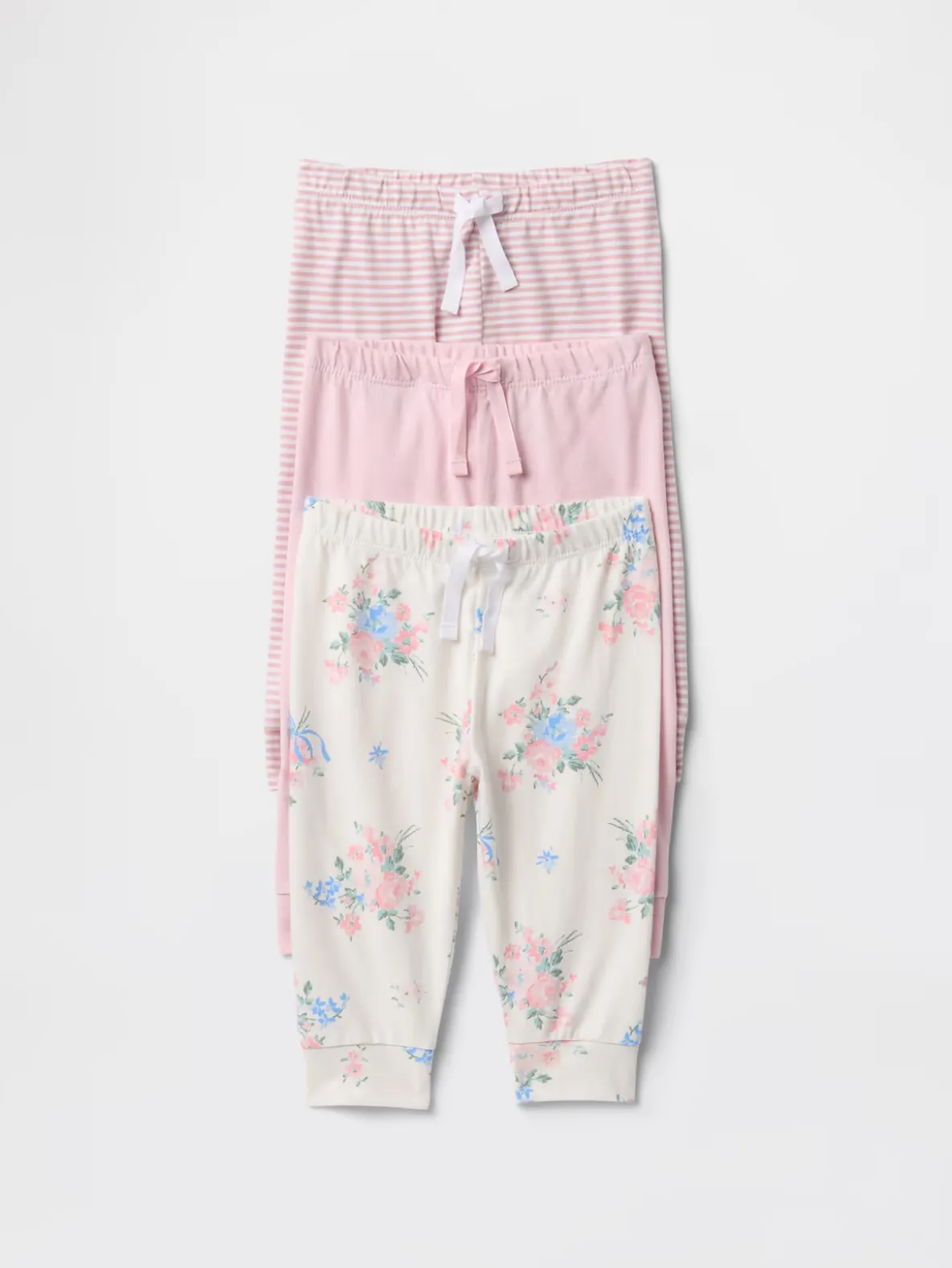 Baby First Favorites Organic Cotton Pull-On Pants (3-Pack)