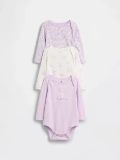 Baby First Favorites Organic Cotton Bodysuit (3-Pack)