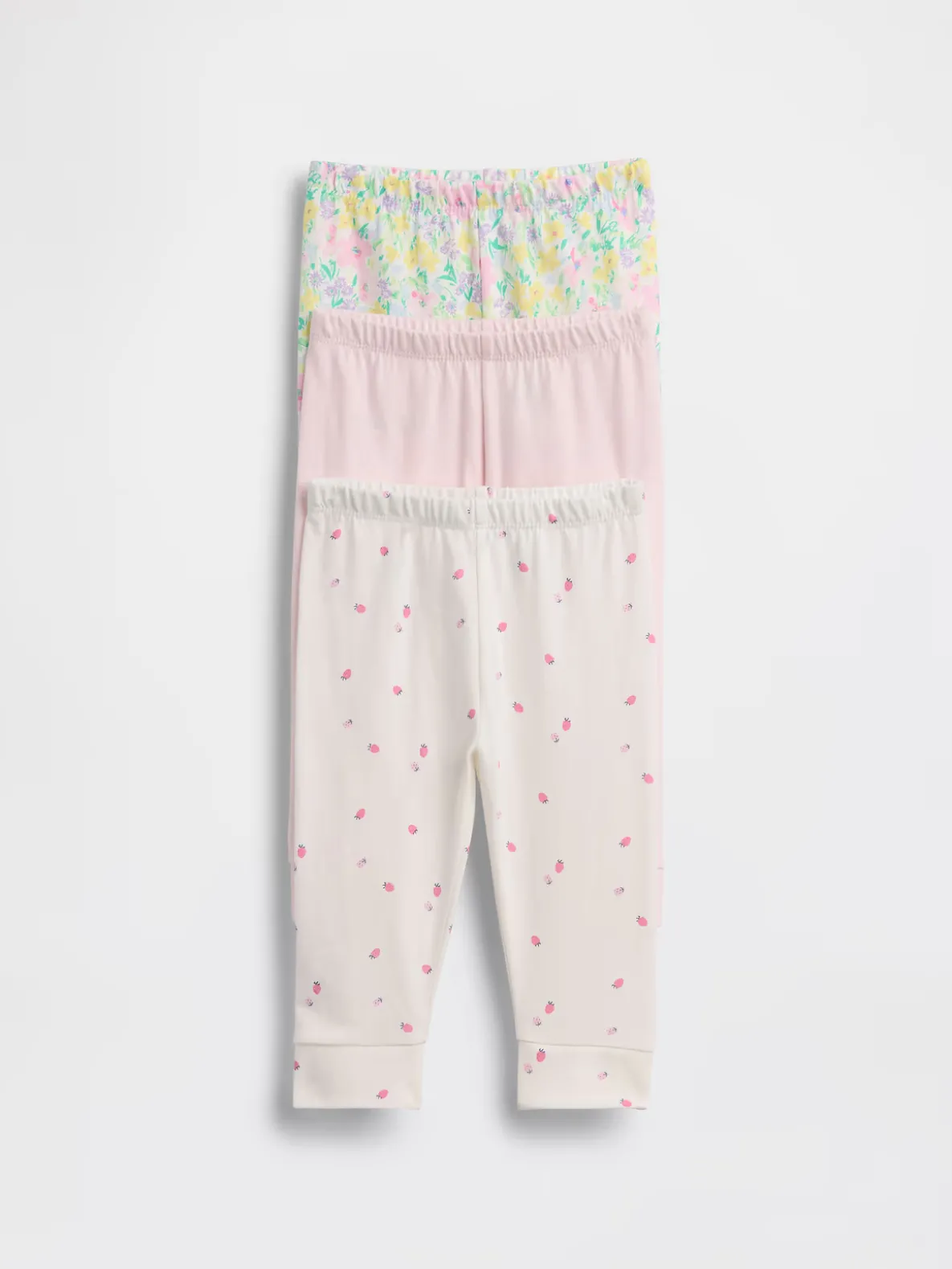 Baby First Favorites Organic Cotton Pull-On Pants (Multi-Pack)