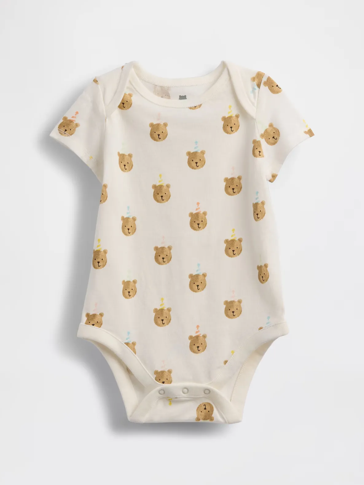 Baby First Favorites Organic Cotton Brannan Bear Bodysuit
