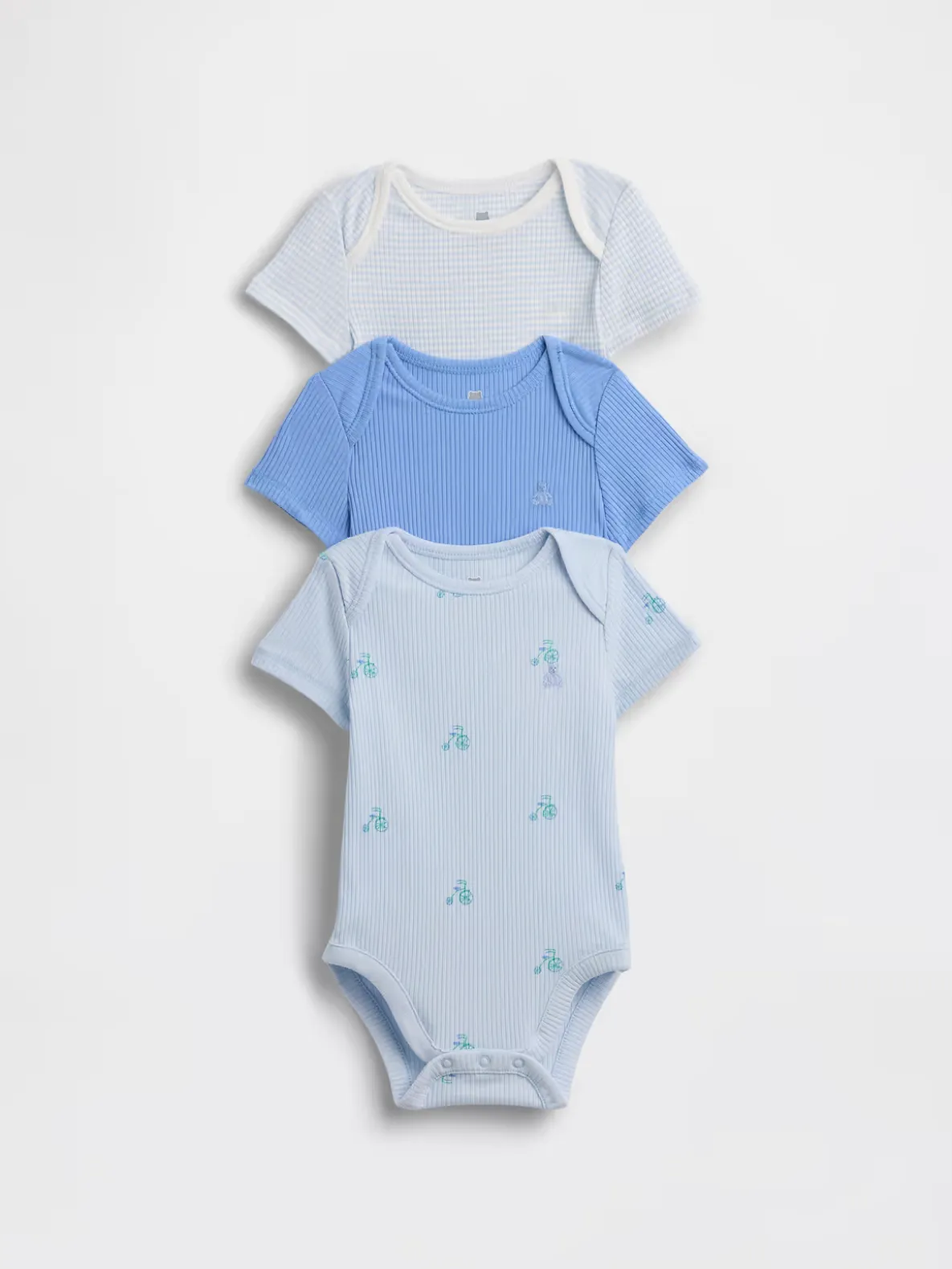 Baby First Favorites TinyRib Bodysuit (3-Pack)