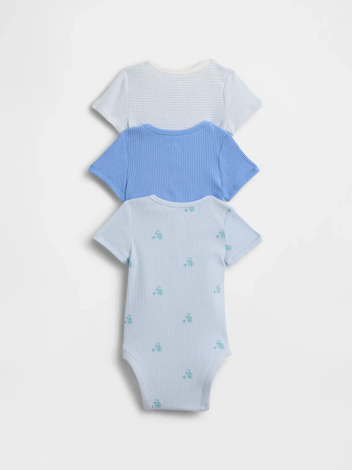 Baby First Favorites TinyRib Bodysuit (3-Pack)