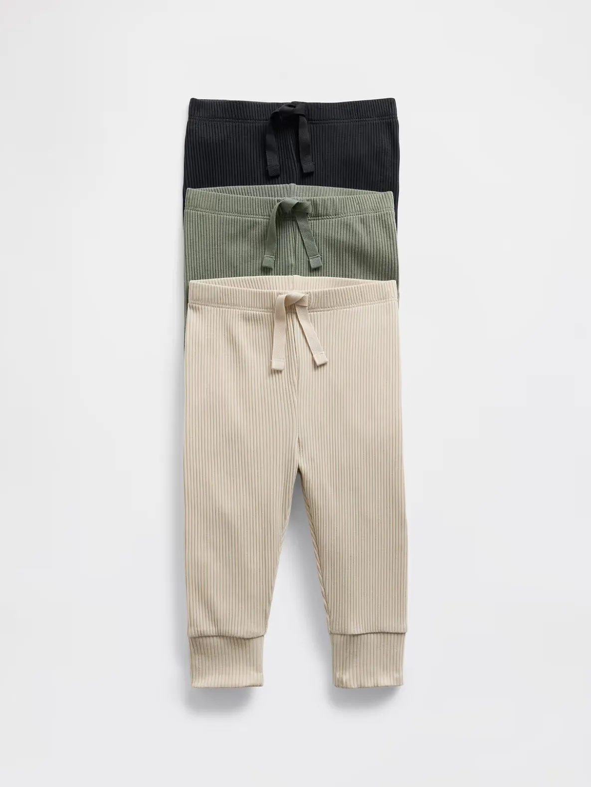 Baby First Favorites TinyRib Pants (3-Pack)