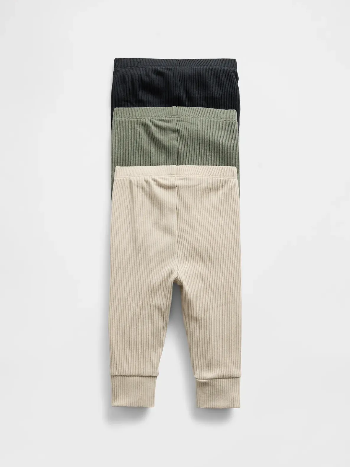 Baby First Favorites TinyRib Pants (3-Pack)