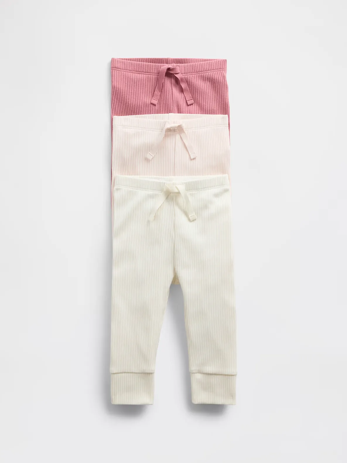 Baby First Favorites TinyRib Pants (3-Pack)