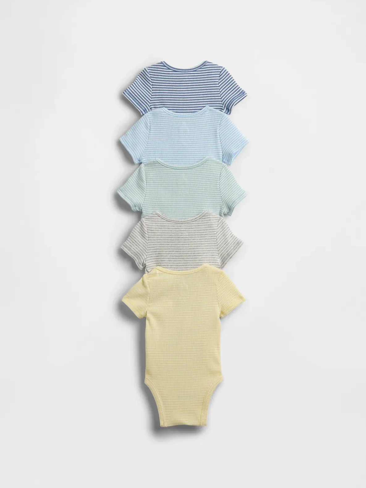 Baby First Favorites TinyRib Bodysuit (5-Pack)