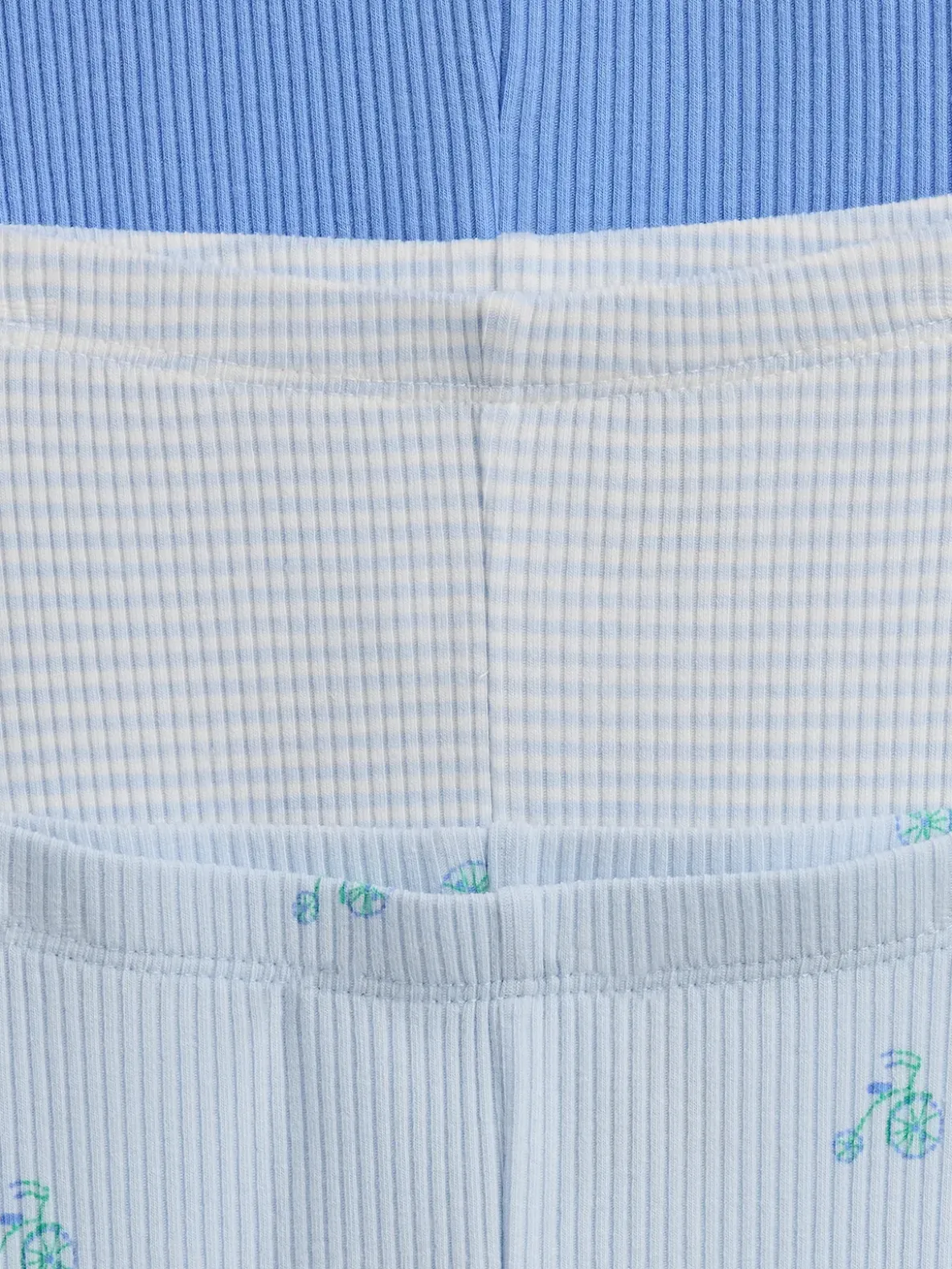 Baby First Favorites TinyRib Pull-On Pants (3-Pack)