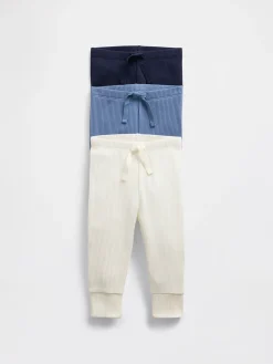 Baby First Favorites TinyRib Pants (3-Pack)