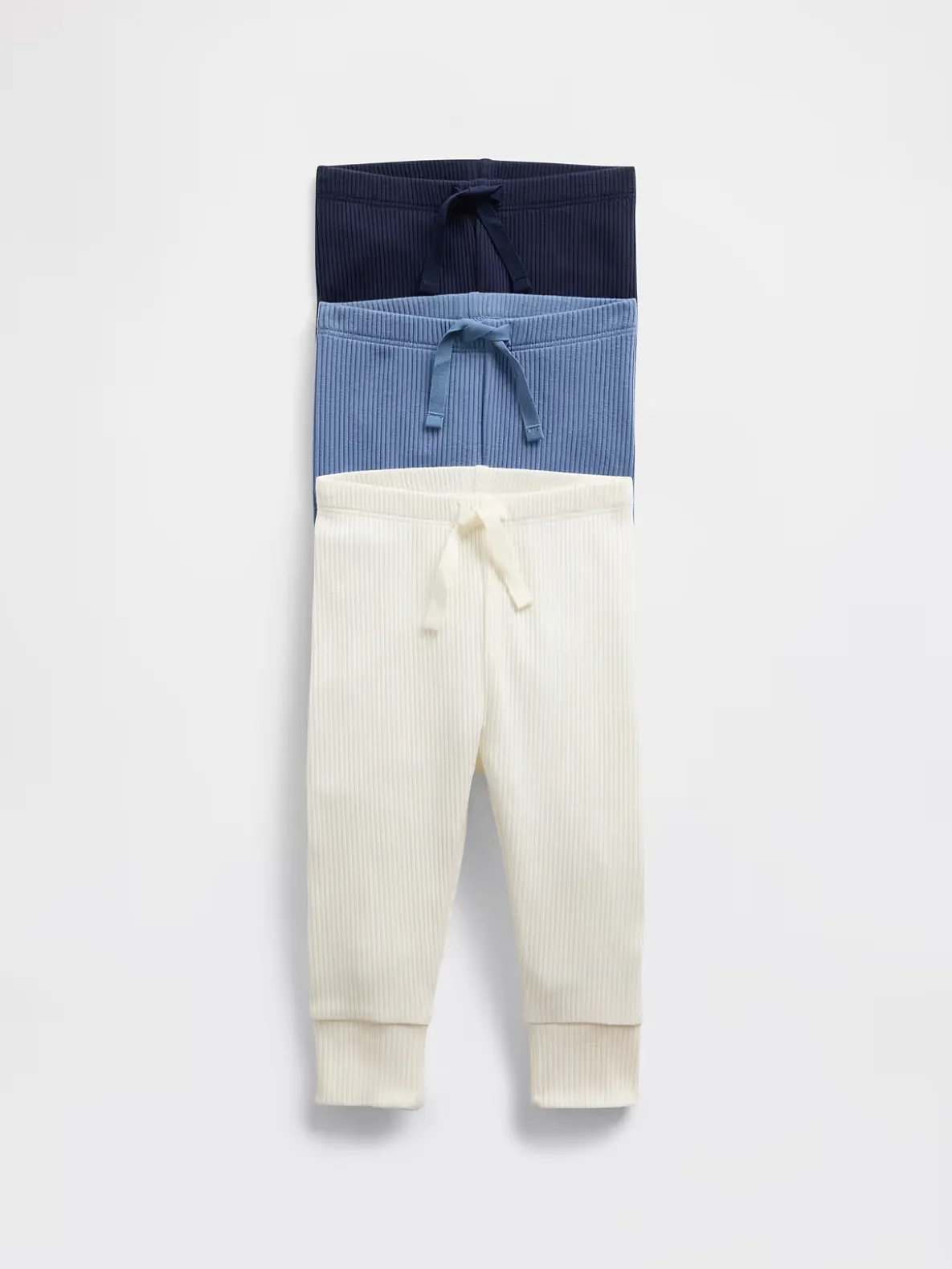 Baby First Favorites TinyRib Pants (3-Pack)