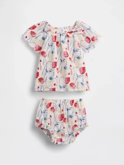 Baby Floral Outfit Set