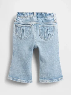 Baby Heart Pocket Flare Jeans