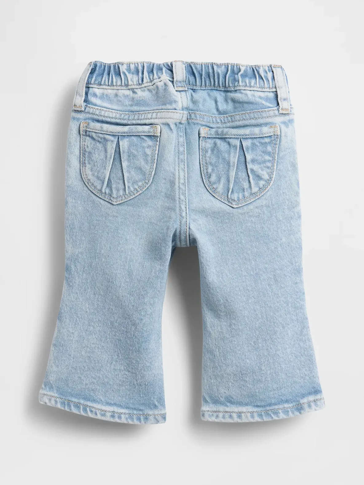 Baby Heart Pocket Flare Jeans
