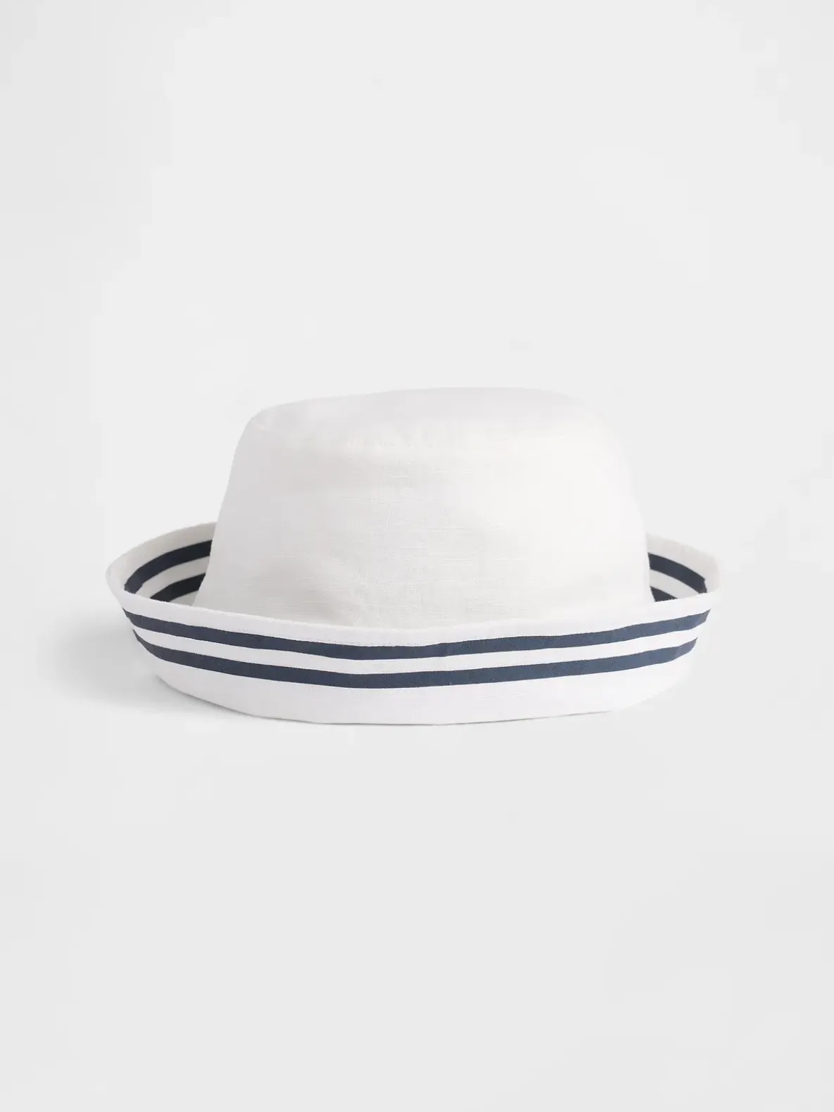 Baby Linen-Cotton Sailor Bucket Hat