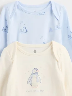 Baby Organic Cotton Bodysuit Outfit Set (3-Pack)