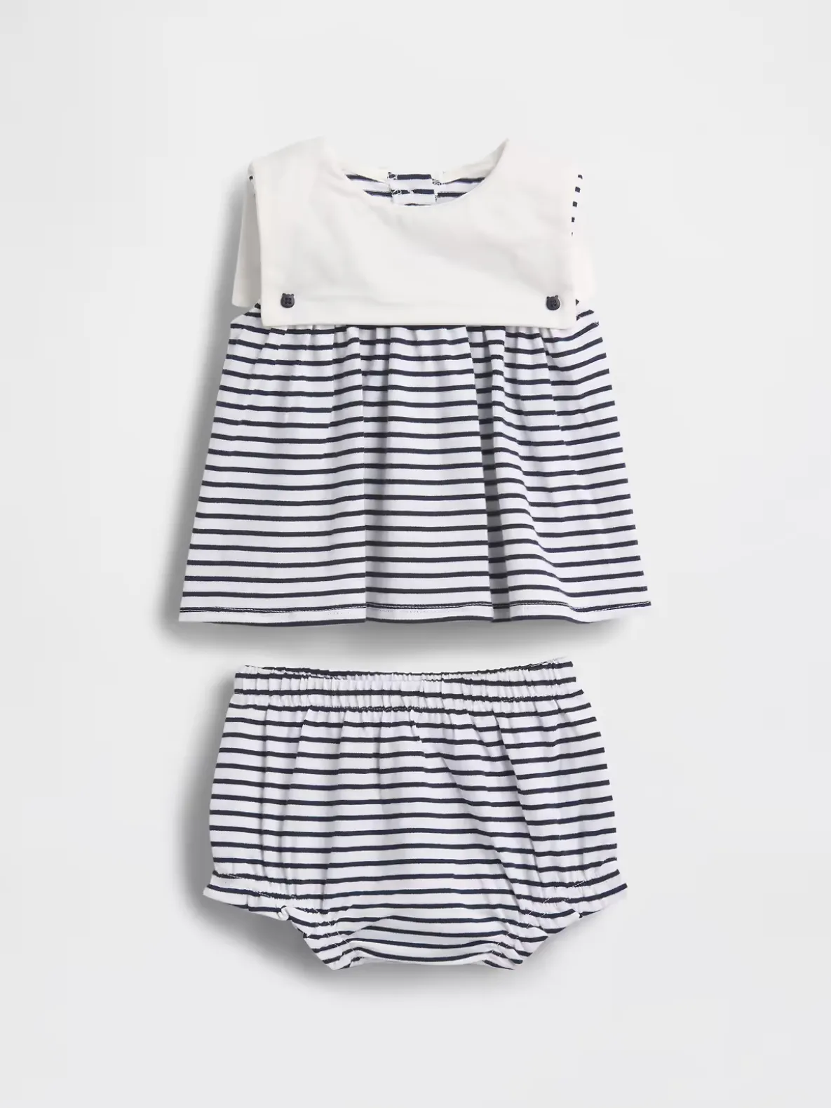 Baby Organic Cotton Sailor Outfit Set