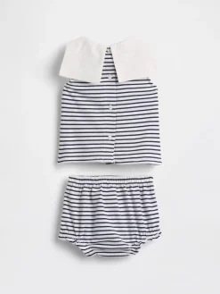 Baby Organic Cotton Sailor Outfit Set