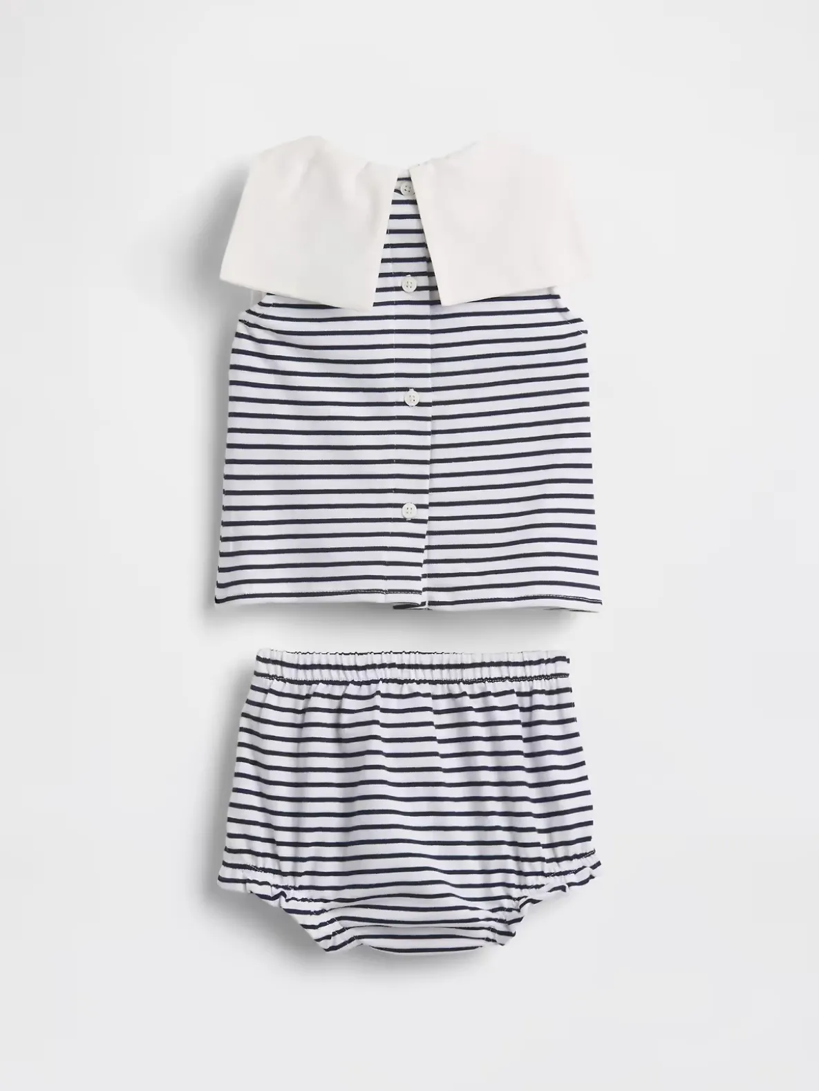 Baby Organic Cotton Sailor Outfit Set