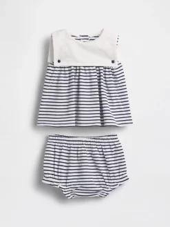 Baby Organic Cotton Sailor Outfit Set