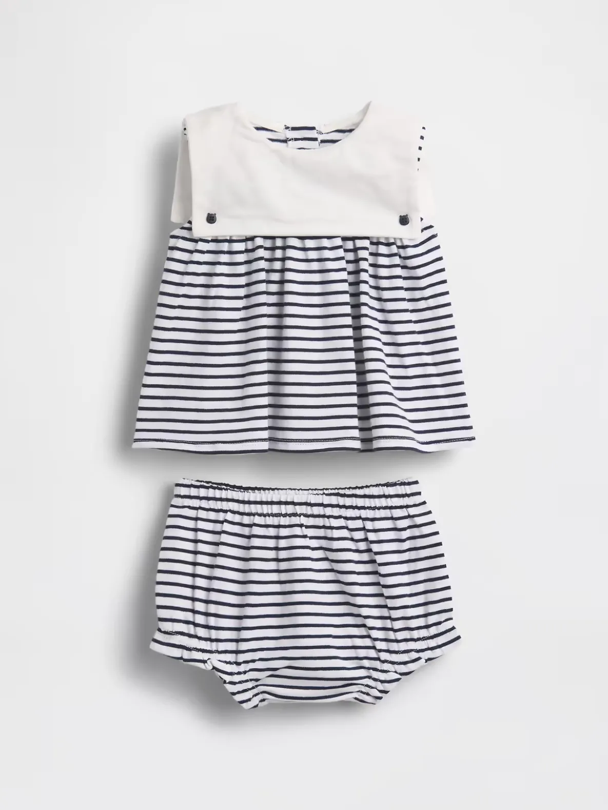 Baby Organic Cotton Sailor Outfit Set