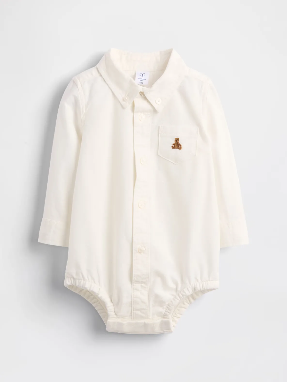 Baby Oxford Bodysuit