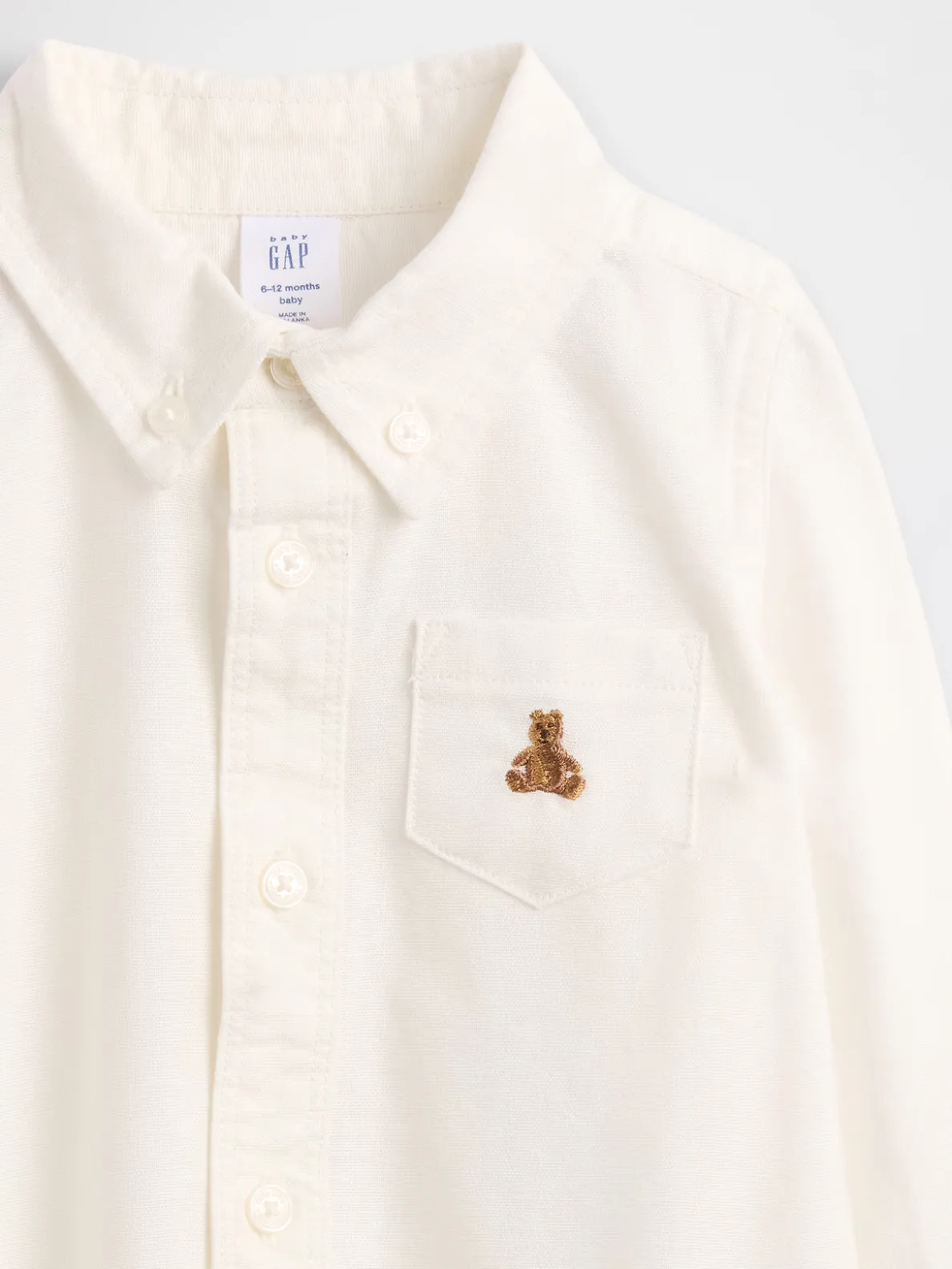 Baby Oxford Bodysuit