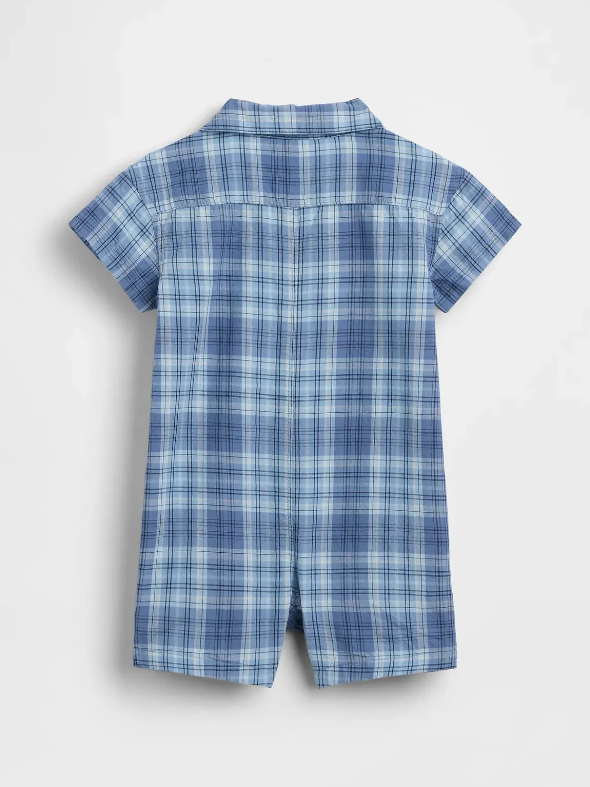 Baby Plaid Shorty One-Piece