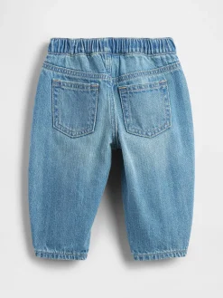 Baby Pull-on Barrel Jeans