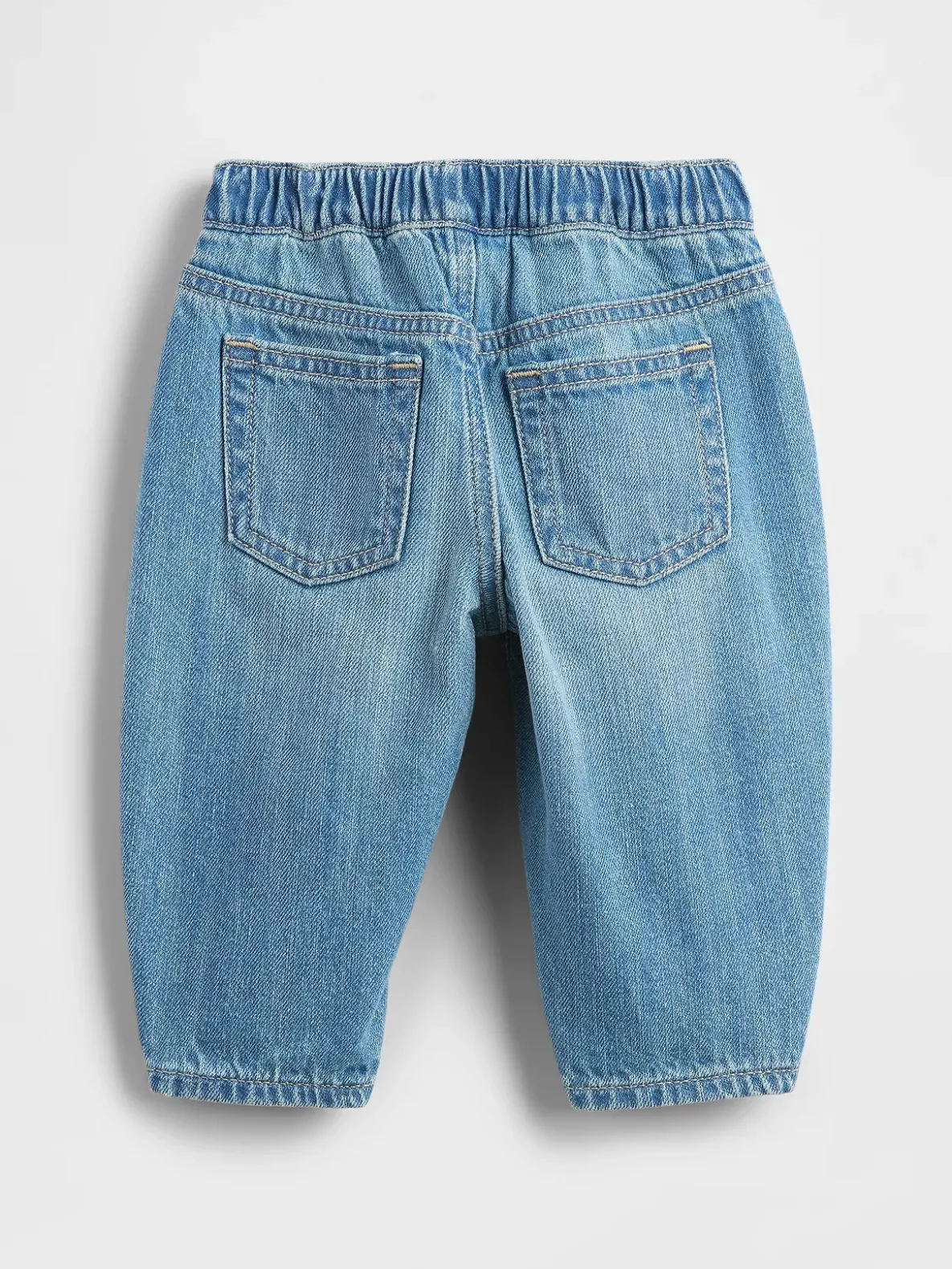Baby Pull-on Barrel Jeans