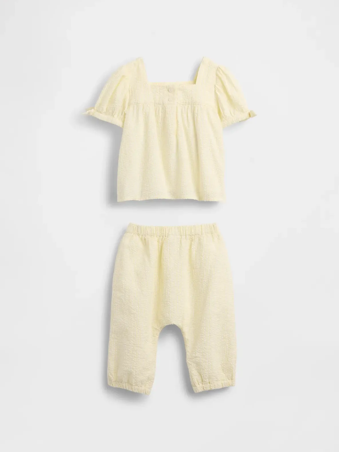 Baby Seersucker Outfit Set