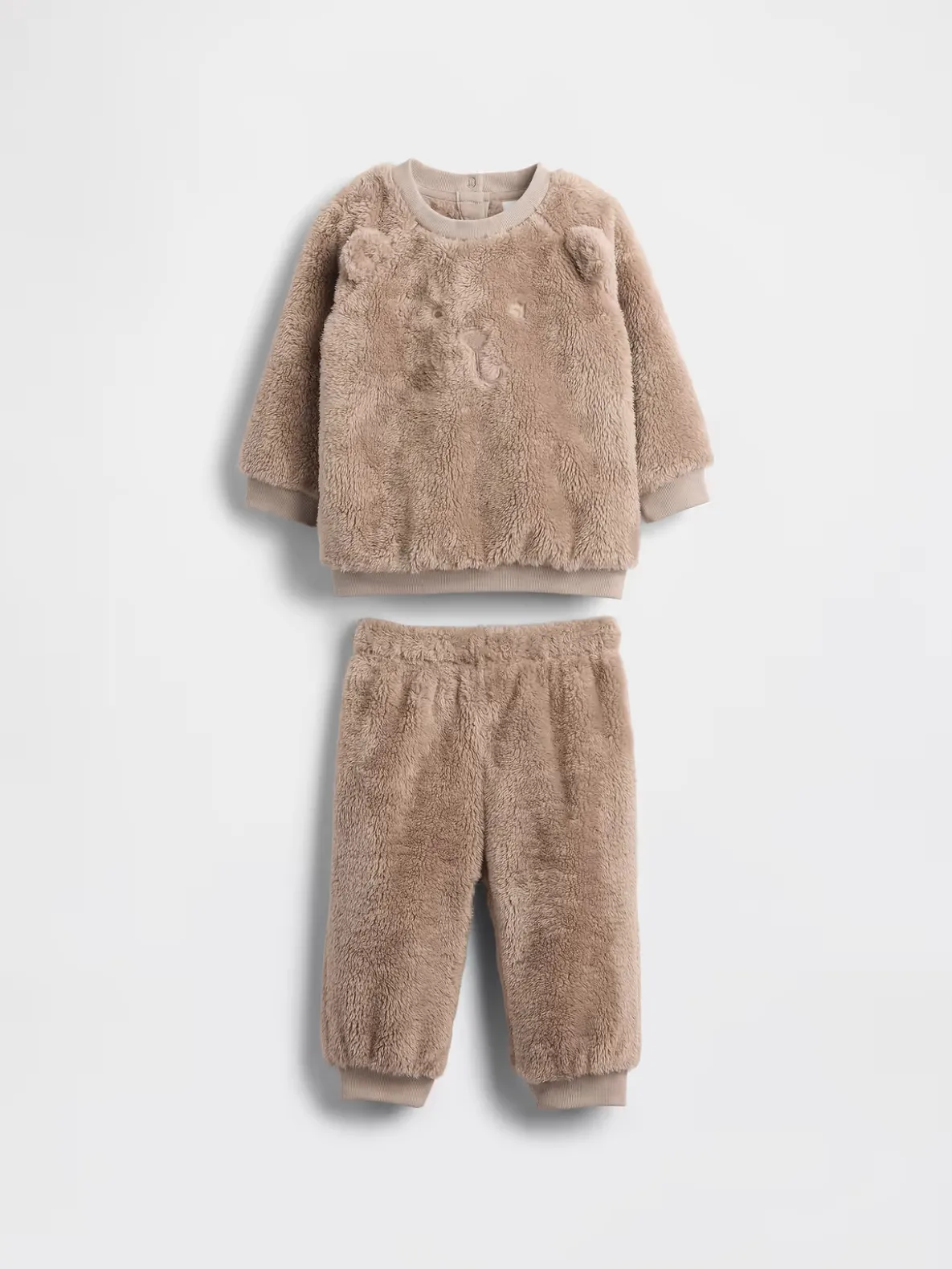 Baby Sherpa Bear Outfit Set