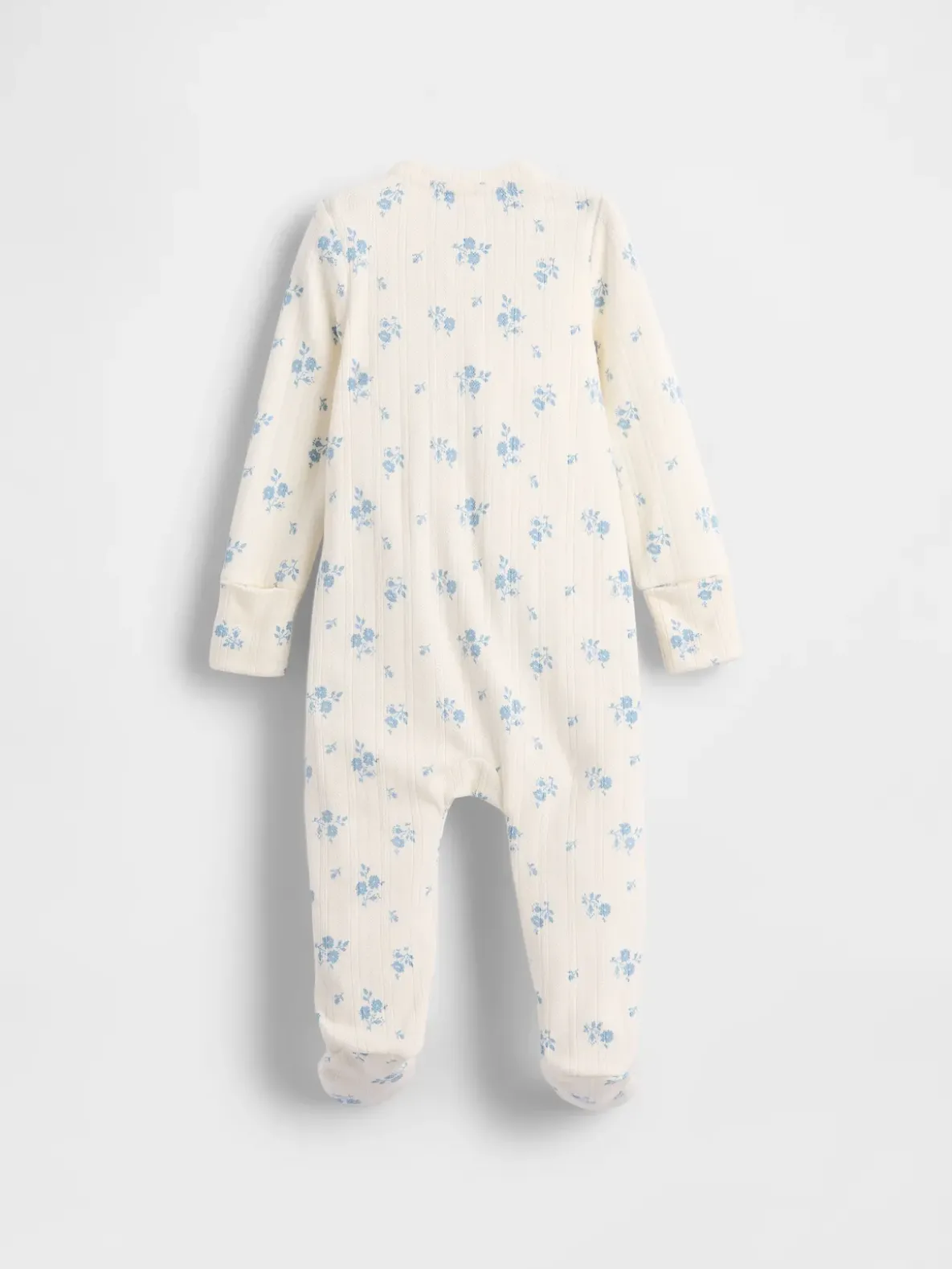 Baby Softspun Pointelle Footed One-Piece