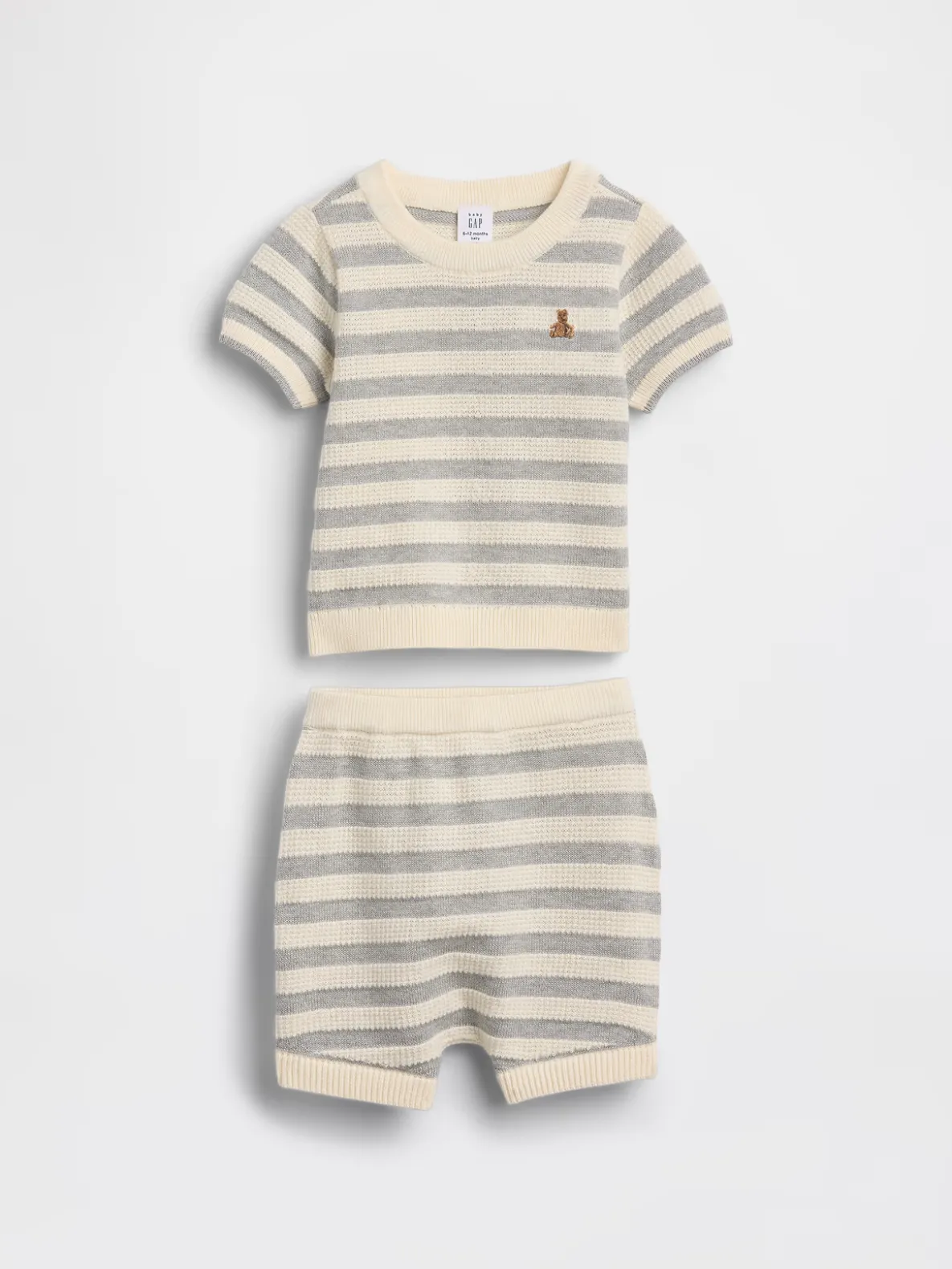 Baby Stripe Sweater Outfit Set