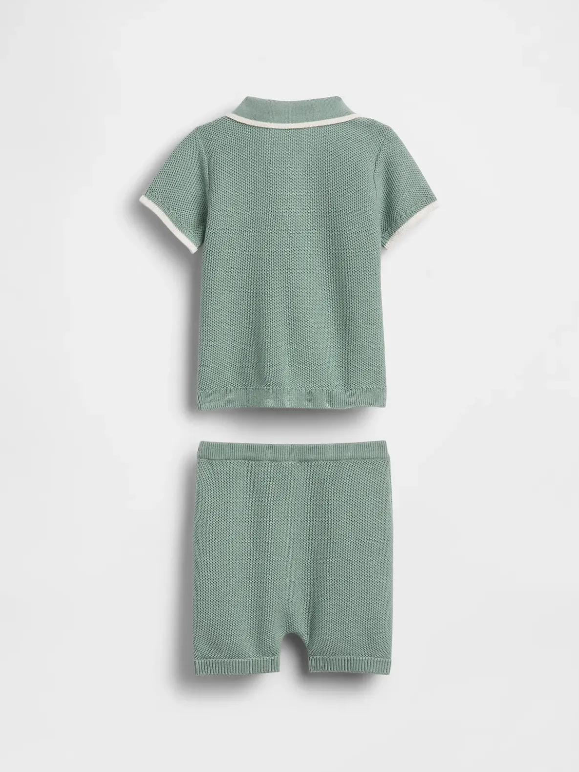 Baby Sweater Polo Outfit Set