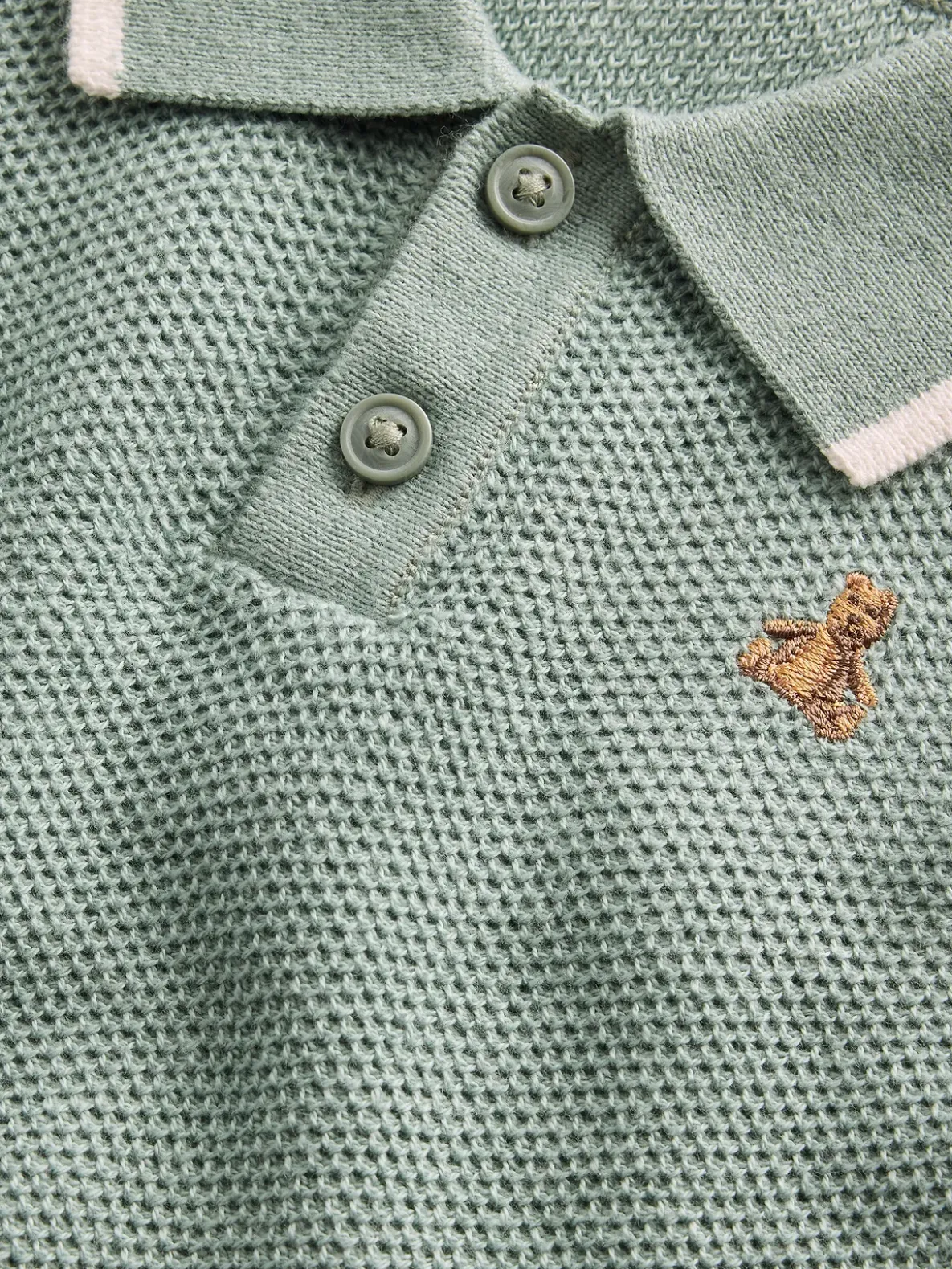 Baby Sweater Polo Outfit Set