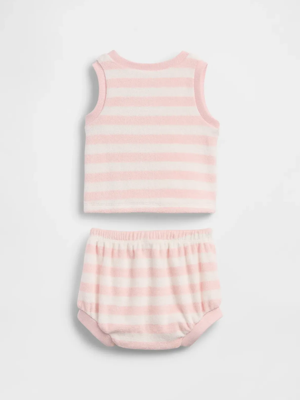 Baby Towel Terry Stripe Outfit Set