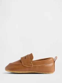 Baby Vegan Leather Loafers