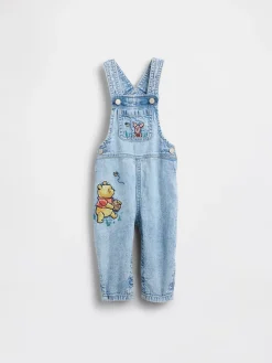 Baby Winnie The Pooh Denim Overalls