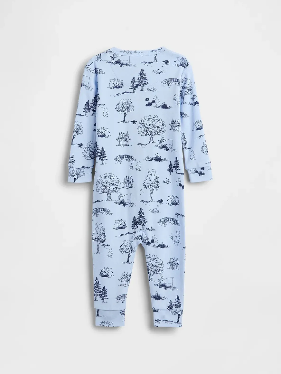 Baby Winnie The Pooh Organic Cotton One-Piece