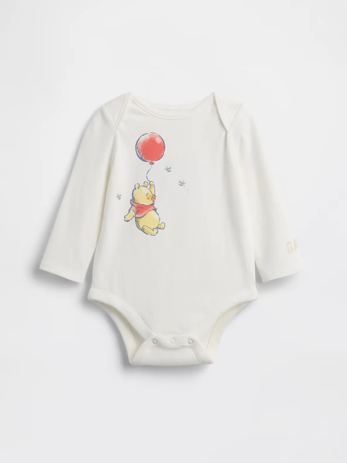 Baby Winnie The Pooh Organic Cotton Bodysuit