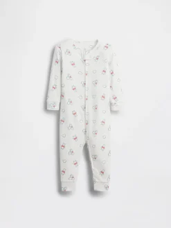 Baby Winnie The Pooh Organic Cotton One-Piece